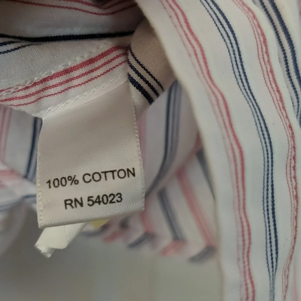 Men's BANANA REPUBLIC Striped Button Down Shirt